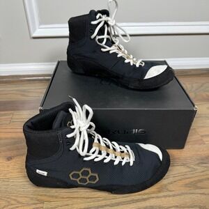 Rudis Colt 2.0 Wrestling Shoes Mens 10 Black Gold High Top Combat CLT-0018-BG-10